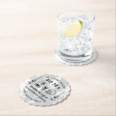 RIP 20sの死を30歳の私の誕生日に落書きする ペーパーコースター (インサイチュ)