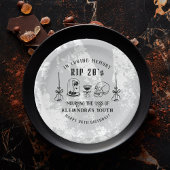 RIP 20sの死を30歳の私の誕生日に落書きする ペーパープレート