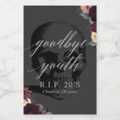 RIP 20sミニワインボトルラベルセット ワインラベル (シングルラベル)