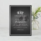 RIP 20s死から私の青少年ゴシック30th誕生日パーティー 招待状 (スタンド正面)