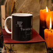 RIP 20s白黒30歳の誕生日 コーヒーマグカップ