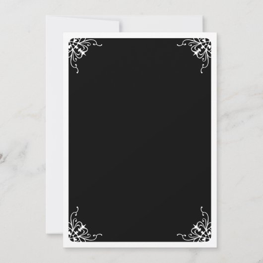 RIP 20s 30s 40s誕生日 招待状 (裏面)