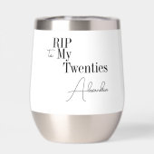 RIP 20s 30th Birthday Party Minimal (背面)