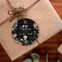 RIP 40th誕生日パーティースケルトンピンクフローラ