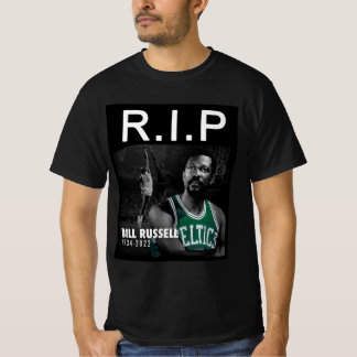 Rip Bill Russell Memories Tシャツ