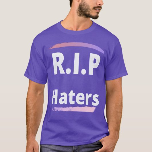 RIP haters girl Tシャツ (正面)