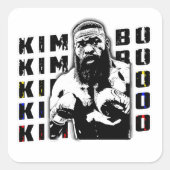 RIP Kimbo Slice スクエアシール (正面)