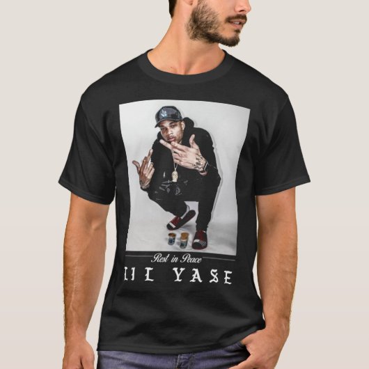 RIP Lil Yase、Lil Yase Rest In Peace、RIP Lil Yase Tシャツ (正面)