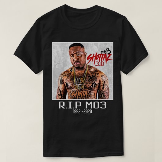 RIP Mo3 Classic T-Shirt Tシャツ (デザイン正面)