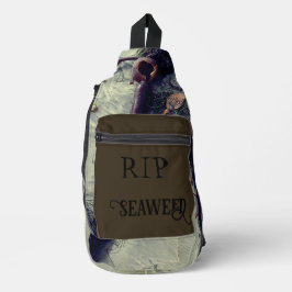 RIP Seaweed Print Cut Sew Bag スリングバッグ