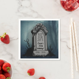 RIP to My 20s Birthday Party スタンダードカクテルナプキン