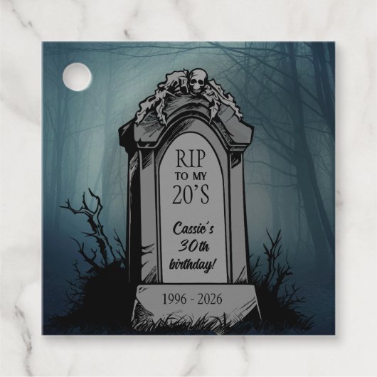 RIP to My 20s Birthday Party フェイバータグ (正面)