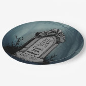 RIP to My 20s Birthday Party ペーパープレート (アングル)