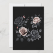 RIP To My 20s Tombstone Arch 30th Birthday Black 招待状 (裏面)