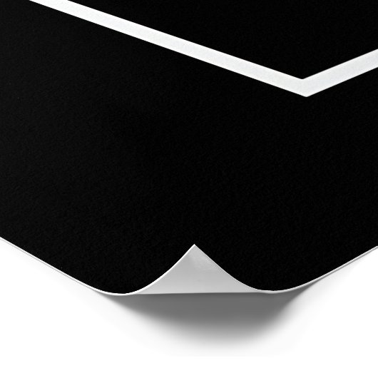 RIP to My 20s Welcome Poster: Gothic 30th Birthday ポスター (角)