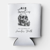 RIP To My Twenties Gothic Skull Birthday Party 缶クーラー (正面)