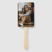 RIP Twentes 20sスカルフォトハロウィーン誕生日 ハンドファン (裏面)