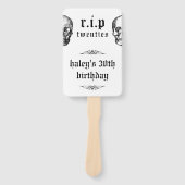 RIP Twentes 20sスカルフォトハロウィーン誕生日 ハンドファン (正面)