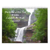 Rip Van Winkle、Catskills #2 Wall Calendarの土地 カレンダー (カバー)