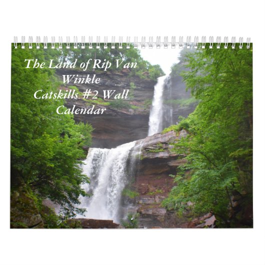 Rip Van Winkle、Catskills #2 Wall Calendarの土地 カレンダー (カバー)