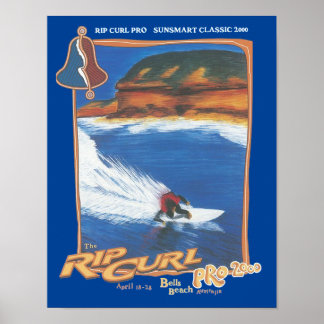 Ripcurl Pro 2000、サーフコンペティション ポスター