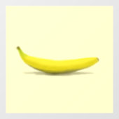 Ripe Banana - Fun and Fresh ウィンドウサイン (シート)