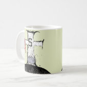 Riphouse家族のダイス コーヒーマグカップ (正面左)