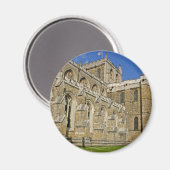 Ripon Cathedral, Yorkshire, Englandステッカー マグネット (正面/裏面)