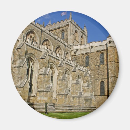 Ripon Cathedral, Yorkshire, Englandステッカー マグネット (正面)
