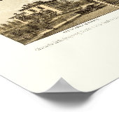 Ripon, WIパノラママップ – 1867 ポスター (角)