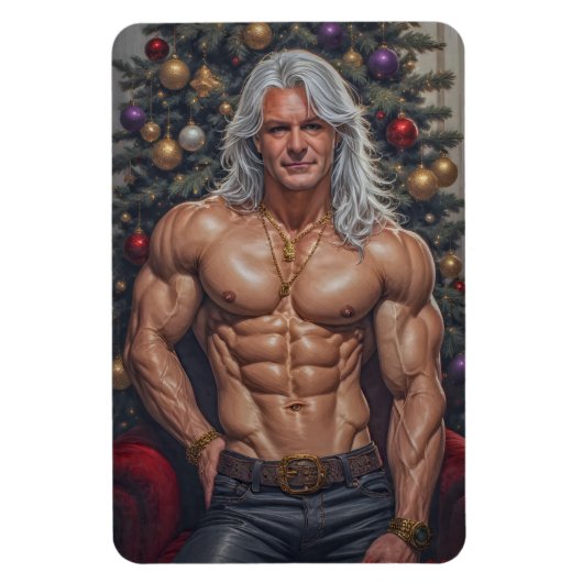 Ripped and Ready for Yuletide マグネット (縦)