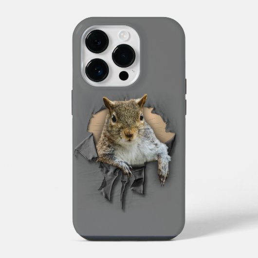 Ripped Shirt SquirrelケースメイトiPhoneケース iPhoneケース (裏面)