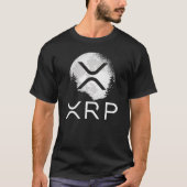 Ripple Coin Xrp Ledger Moon Cryptocurrency Bull Ma Tシャツ (正面)