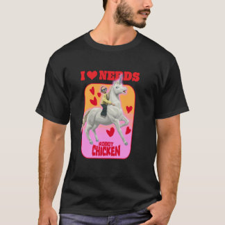 Ripple Junction x Robot Chicken おたくが大好きなライディング Tシャツ