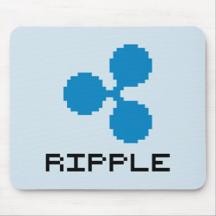 Ripple XRP 8-Bitロゴ マウスパッド