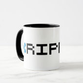 Ripple XRP 8-Bitロゴ マグカップ (正面左)