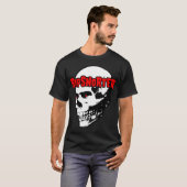 Ripsnorterの航跡死んだスカルのTシャツ Tシャツ (正面フル)
