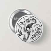 RipsnortersのRhinocerousのWinsor McCay軍隊 缶バッジ (正面&裏面)