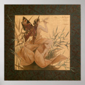 Riquer Winged nymph CC0097 Poster ポスター (正面)