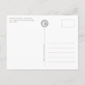 Riquer Winged nymph CC0533誕生日はがき ポストカード (裏面)