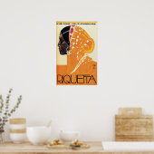 RIQUETTA CHOCOLATES 1926 Ludwig Hohlwein Adt ポスター (キッチン)