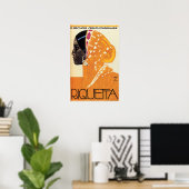 RIQUETTA CHOCOLATES 1926 Ludwig Hohlwein Adt ポスター (ホームオフィス)