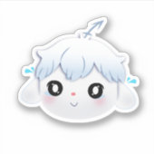 Riri Cry Cute Sticker  シール (正面)
