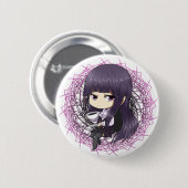 Ririchio人間版ボタン 缶バッジ (正面&裏面)