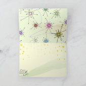 Risa Greetingの惑星間旅行の月 カード (内部)