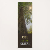 RISE感動的 Photo of a Tree to the Sky ヨガマット (正面)