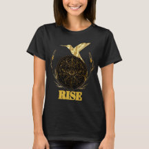 RISE ゴールデンフェニックス 女性エンパワメントTシャツ