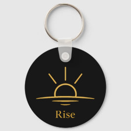 Rise — シンプルな日の出 キーホルダー