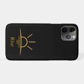 Rise — ミニマリストな日の出 Case-Mate iPhoneケース (裏面(横))