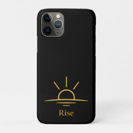 Rise — ミニマリストな日の出 iPhone 11 proケース